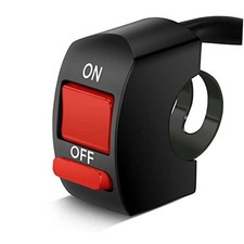 7/8'' Handlebar On/Off Switch for Motorcycle Dirt Bike ATV LED 1 Piece Red 1