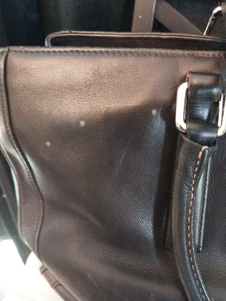 Bolso de mano Coach Legacy 9426 vintage 2002 negro - cuero espresso - bolso Foto 3 de 4