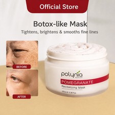 POLYNIA Pomegranate Revitalizing Face Mask for Anti Aging & Wringkle 100ml