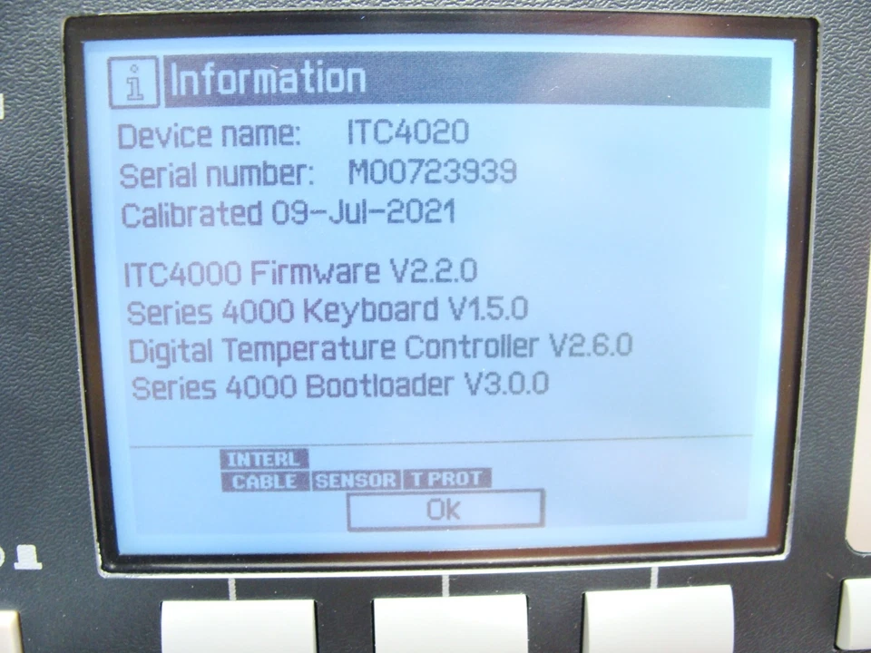 Thorlabs ITC4020 Benchtop Laser Diode & TEC Controller 20A / 225W W/ Key - Image 2 of 4