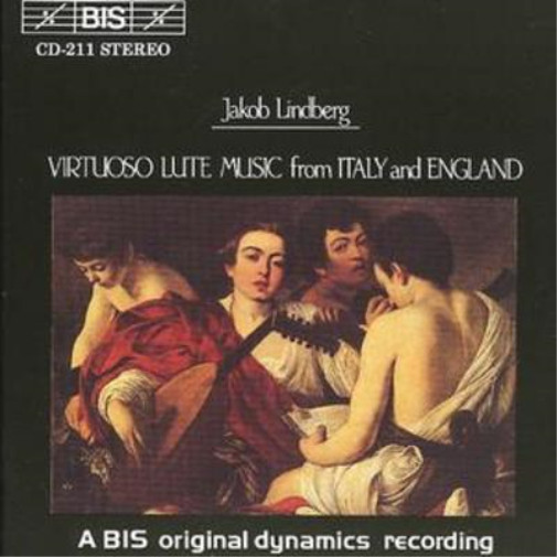 Виртуозная лютневая музыка различных композиторов Италии и Англии (Линдберг) (CD)