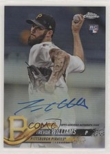 2018 Topps Chrome Rookie Refractor 293/499 Trevor Williams #RA-TWI Auto 7rd