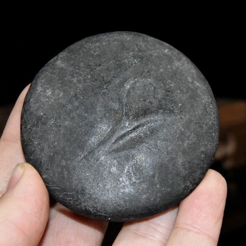 Meteorito de la cultura Hongshan magnetita OVNI extraterrestre talla coleccionable - Imagen 4 de 9