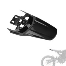 Wruioy Electric Motorcycle Rear Fenders Bright Black Protective Rear Mudguard