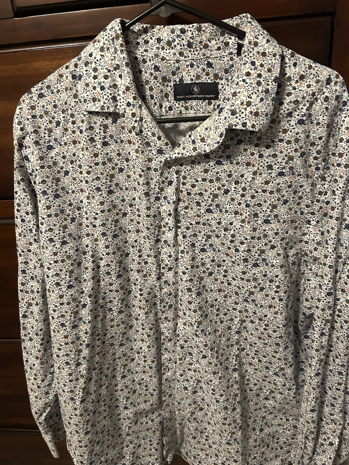 Hart Schaffer Marx Men’s Floral Shirt