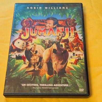 Sony Jumanji DVD 1995 PG Adventure Robin Williams Kirsten Dunst Commentary