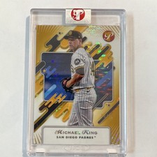 2025 Topps Pristine - Mike King #228 Gold Pristine Pulsar Refractor 10/50