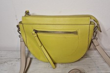 NEXT Ladies lime green half moon crossbody bag (B62)