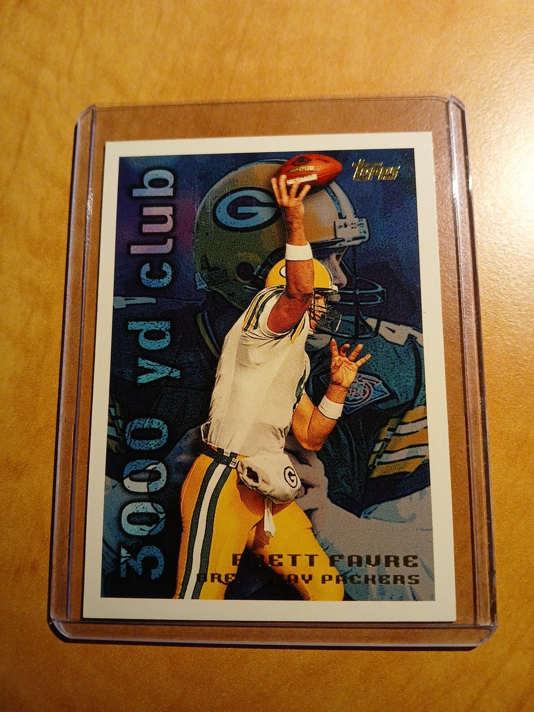 Brett Favre - 1995 Topps - Yard Club Power Boosters  #34