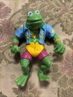 Vintage Playmates TMNT 1989 Genghis Frog Figure