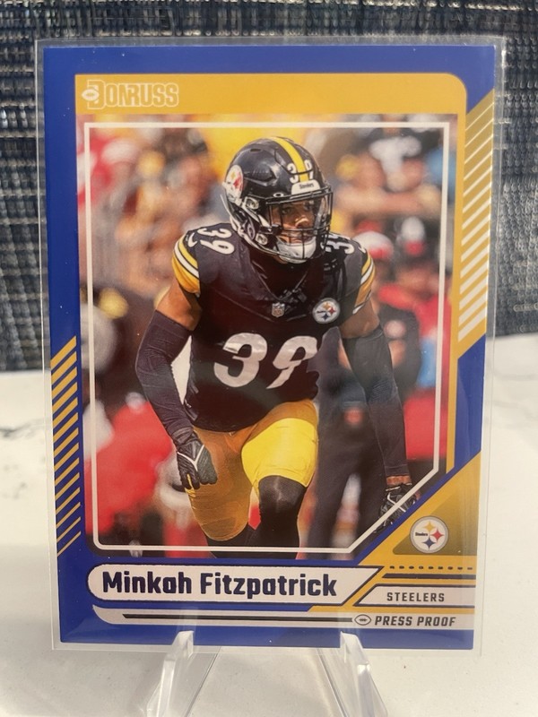 2024 Panini Donruss - Minkah Fitzpatrick #26 Blue Press Proof