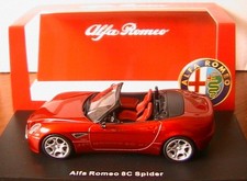 Alfa Romeo 8C Spider 2008 Red M4 7105 1:43 Storia Italiana Limited Edition