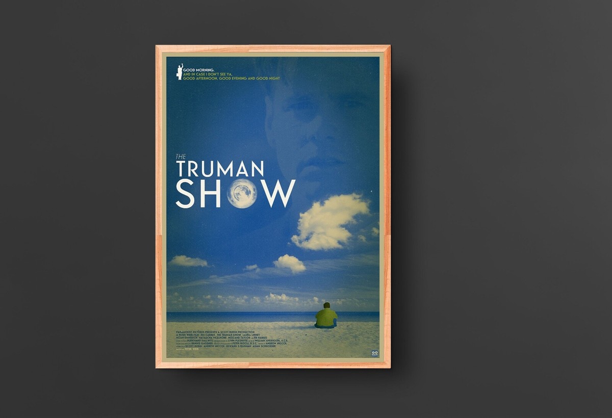 The Truman Show Movie Poster (1998)