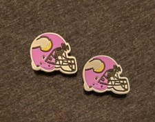 Minnesota Vikings Football Team Charm For Crocs Shoe Charms - 2 Pieces