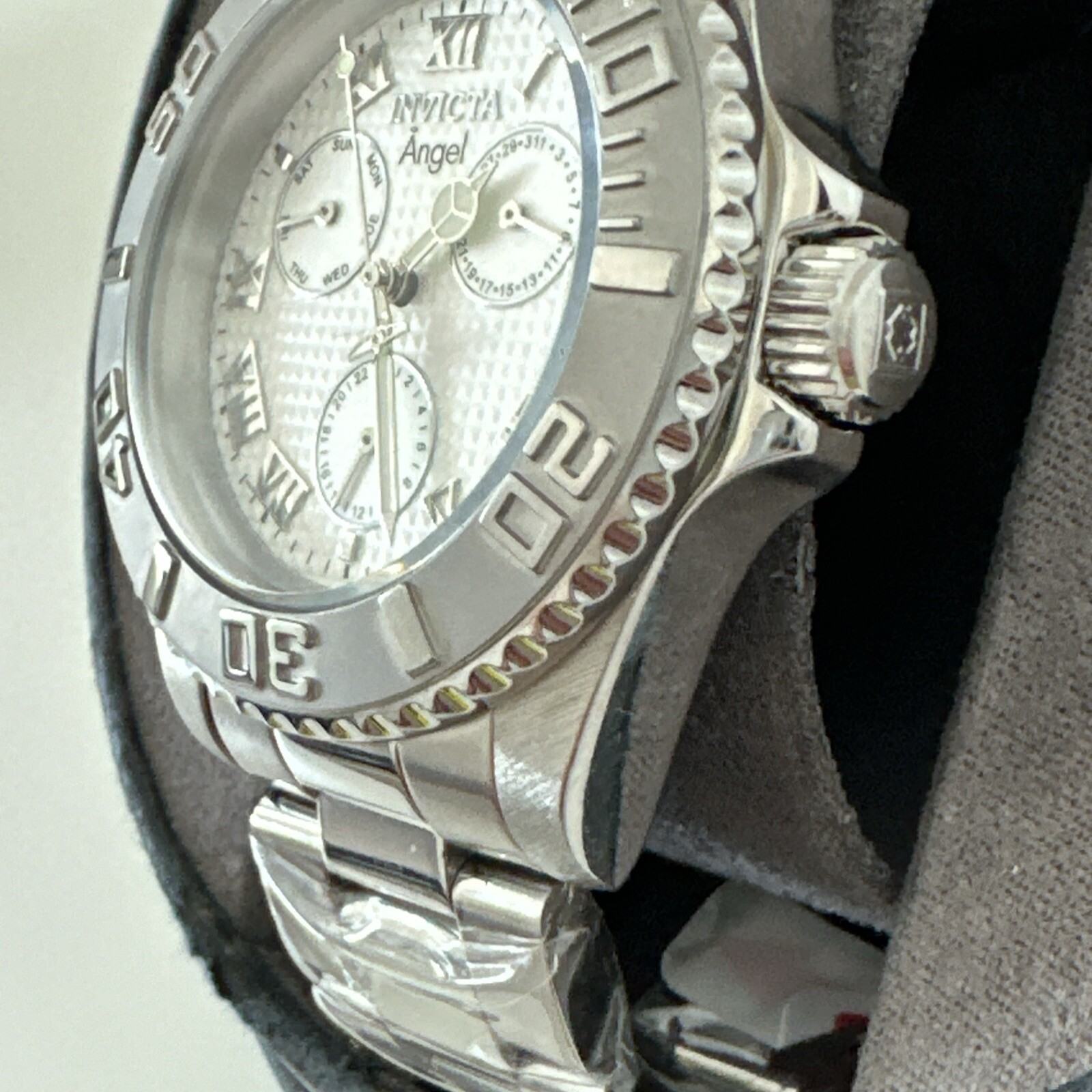 INVICTA Angel Multi-Function Silver Dial Stainles… - image 14