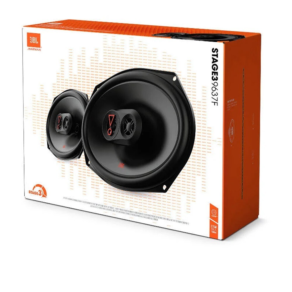 JBL Stage3 9637F 210 Вт 6x9 3-полосные автомобильные коаксиальные колонки НОВЫЕ Кол-во2