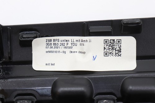 2021-2023 VOLKSWAGEN ARTEON TABLERO LADO DERECHO MOLDURA INFERIOR CUBIERTA PANEL OEM - Imagen 11 de 12