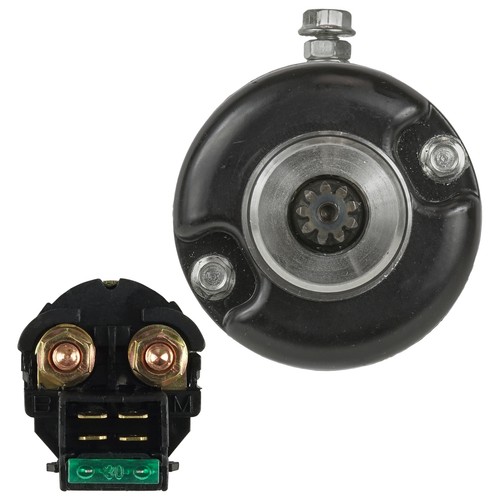 Starter and Relay Solenoid for Kawasaki for EX250J Ninja 250R 1988 1989-2012 - Picture 7 of 8