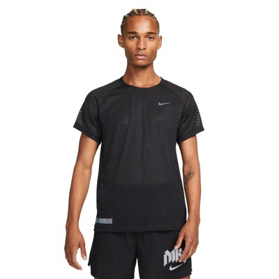 Nike Techknit Dri-Fit ADV Running Division Shirt Jersey Schwarz L Neu