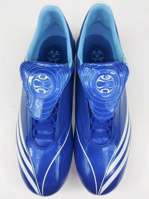 adidas Mens RARE F10.7 TRX FG Blue White 011767 Vintage Soccer Cleats Size  7.5 for sale online | eBay