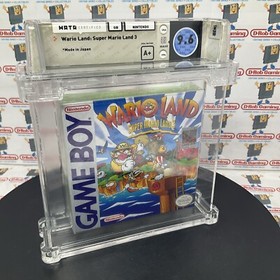 Wario Super Mario Land 3 New Sealed VGA WATA CGC Gameboy not NES SNES N64 GBA