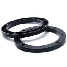 2 Pcs 5-inch Universal ABS Car Stereo Speaker Spacer 0.5" Depth