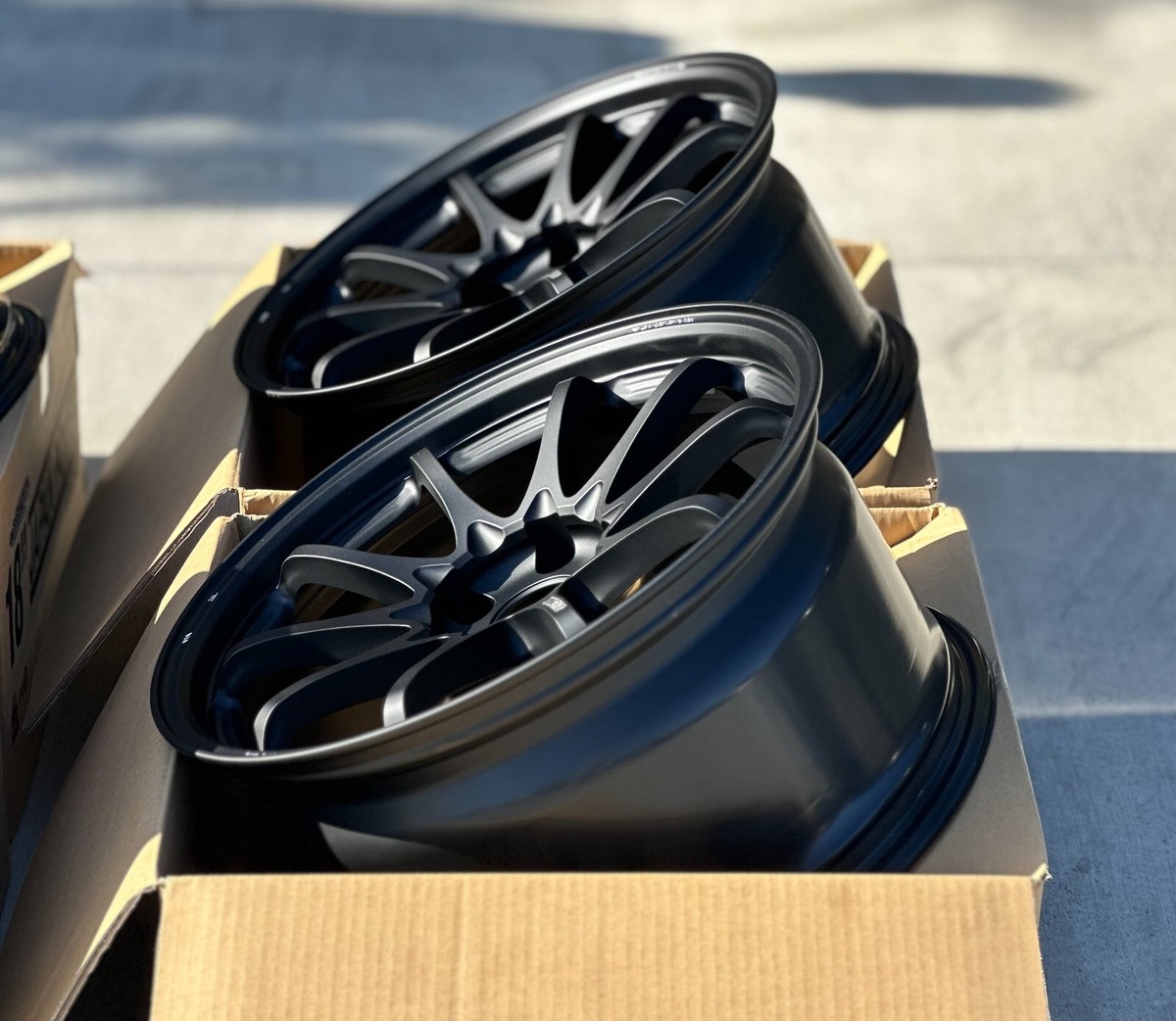 Volk Racing CE28N-Plus 18x9.5 +38 5x114.3 Matte Black (SET) | eBay