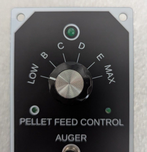 Replacement Faceplate - Breckwell Analog Controller- NOT OEM - 1B02 - Picture 3 of 16