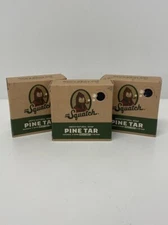 3 X Dr Squatch Pine Tar Mens Natural Soap Heavy Grit 5oz Bars - Three Brand New