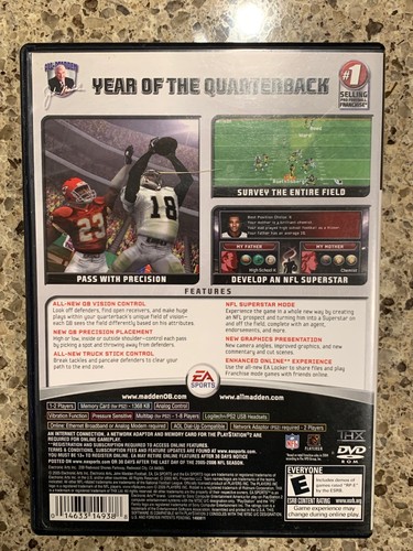 Madden NFL 06 Football (Sony PlayStation 2, 2005) PS2 Complete - Picture 2 of 3