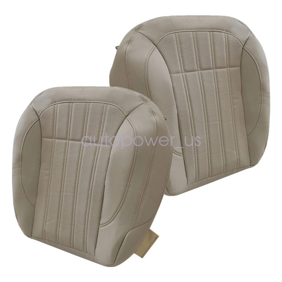 2013-2016 For Mercedes Benz GL350 GL450 Driver / Passenger Bottom Seat Cover Tan Foto 4 de 4