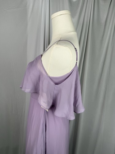 Birdy Grey Junior Bridesmaid Dress in LavenderChiffon Large NWT Formal - Picture 13 of 18