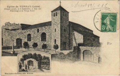 AK Kirche von VERNAY - Jedes Jahr (664303)