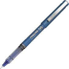 35335 Pilot V-5 Precise Rollerball Pen, Ex Fine 0.5mm, Blue Ink, Pack of 4