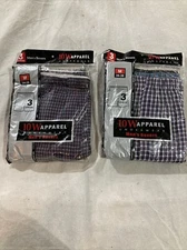 10W Apparel Underwear Men’s Boxers M 34-36 NEW 2- 3pks