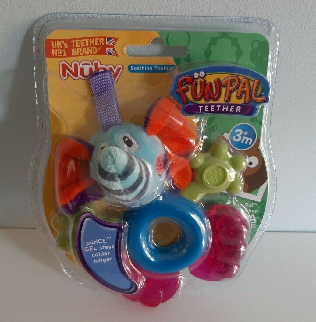 nuby elephant teether