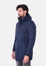 Parka Uomo Invernale Impermeabile con Cappuccio Giubbotto Imbottito con Gilet 