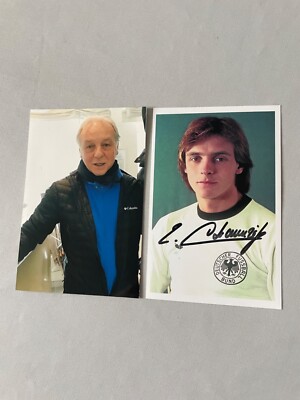 RÜDIGER ''Abi'' ABRAMCZIK DFB signed In-person Foto 10x15 Autogramm + Foto