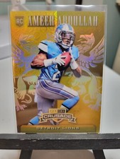 Ameer Abdullah Rookie Crusade Gold 22/25 2015 Panini Rookies & Stars Football