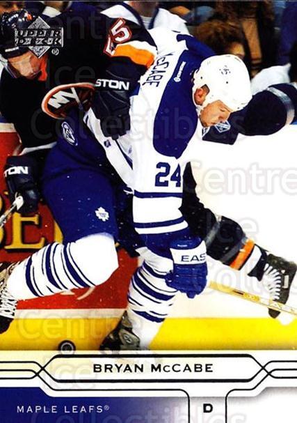 2004-05 Upper Deck #165 Bryan McCabe