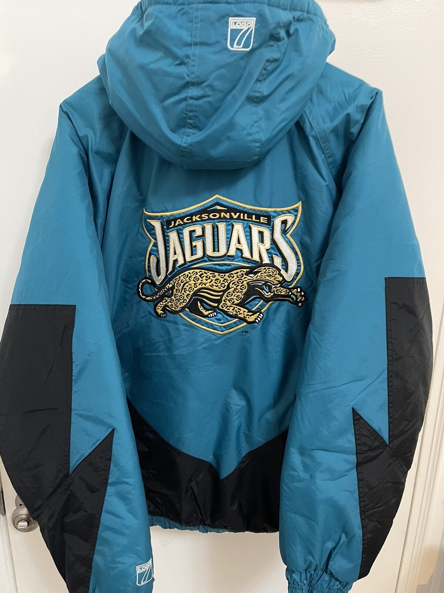 90年代 NFL JAGUARS ハーフジップ スタジアムジャケット 90年代