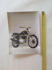 Laverda 250 Chott 1974 foto originale no depliant no motorcycle brochure