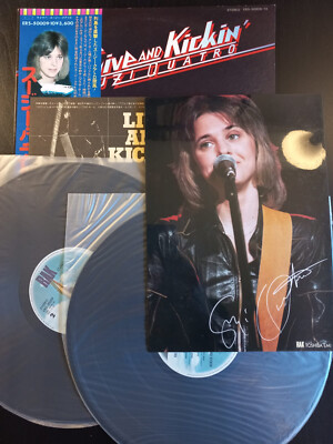 SUZI QUATRO Live And Kickin' 1977 2LPs JAPAN OBI + PROMO PAD Joan Jett  RUNAWAYS | eBay