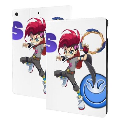 Beyblade Anime Auto Wake/Sleep Smart Cover TPU Case for iPad 9/8/7th Air Pro