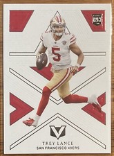 Trey Lance 2021 Chronicles Vertex Rookie RC Football Card #V-3 49ers NDSU QTY