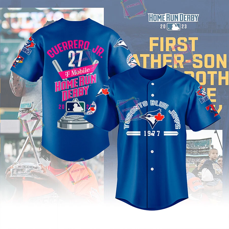 Hot Trending Blue Jays Love Team 2023 Fan Made Baseball Jersey 3D Print S-5XL