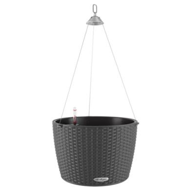 Lechuza Pflanzengefäß Nido Cottage 35 granit Ø 35 x 23 cm