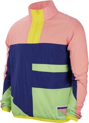 Nike Flight Jacket CN8508-590 Windbreaker Regency Purple Bleached Coral Pink XL
