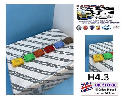 New Genuine Fiat Alfa Lancia Littlefuse Maxi Fuse in a range of Different Sizes