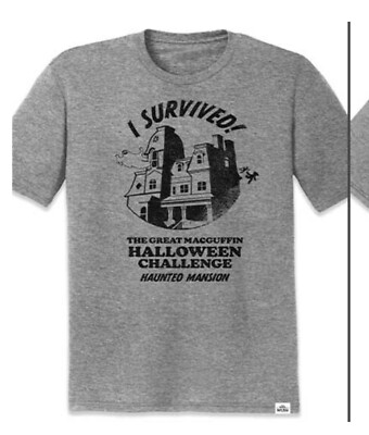 Disney D23 Muppets Haunted Mansion The Great Macguffin Challenge Shirt Men s Med